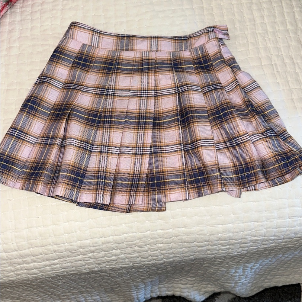Forever 21 Kids Plaid Skirt size 7/8